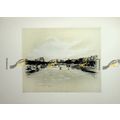 Seine At Paris, France, Menpes, Book Illustrati...