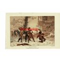 Rough Play, Children's Snowball Fight, Book Ill...