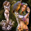 DRYAD Eloven The White Lily (1) 1/12 172mm resi...