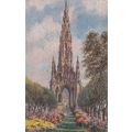 EC489 EDINBURGH -SCOTT MONUMENT. TUCK OILFACSIM...