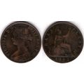 Great Britain. Victoria. Halfpenny 1862. dy21971