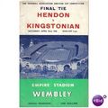 Hendon v Kingstonian 23/04/1960 FA Amateur Cup ...