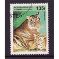 BENIN 1995 BIG CATS AND THERE YOUNG SG1337 135F...