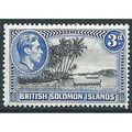 Solomon Islands 1939 SG65 3d Black & Ultramarin...