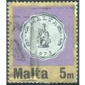 Malta 1972 - SG469 - 5m multi - Earthen Lampsta...