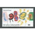GER 2008 €0.55 '50TH ANN OF LEBENHILFE' FINE US...