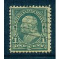 Used 279 1c Benjamin Franklin Just Clears M04407
