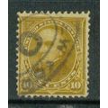 Used 283 10c Daniel Webster Barely Clears M05312