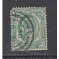 GB 1902 King Edward V11 ½P bluish green