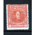 VENEZUELA 1915 SG 571 10c RED BOLIVAR FINE USED