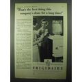1931 Frigidaire Water Cooler Ad - Best Thing Done