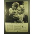 1945 Ansco Superpan Press Film Ad - Depth of Field