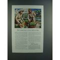 1950 Travelers Insurance Ad - Dirt Told No Tales!