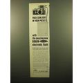 1960 Braun F-60 Pocket-Pak Flash Ad - Pack Sunl...