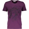 VERSACE COLLECTION Violet & Black Face T-Shirt ...