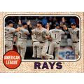 2017 Topps Heritage Baseball Tampa Bay Rays #27