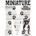 I Love My Miniature Bull Terrier Fridge Magnet