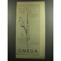 1953 Omega Watches Ad - This is the artistry of Omega