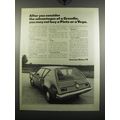 1971 AMC Gremlin Car Ad - After you consider the advantages of a Gremlin