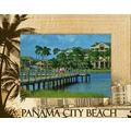 Panama City Beach Florida Laser Engraved Wood P...