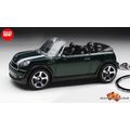 RARE KEYCHAIN GREEN BMW MINI COOPER CONVERTIBLE...