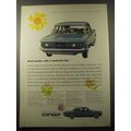 1960 Chevrolet Corvair Car Ad - Small wonder - with a wonderful ride