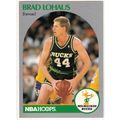 1990-91 Hoops Brad Lohaus basketball card #178 ...
