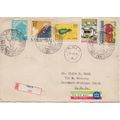 AIR MAIL etiquette on cover - Kester Solder - R...