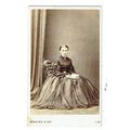 Victorian cdv photo young woman seated Newport ...