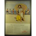 1961 Fort Lauderdale Florida Ad - What do girls do in Fort Lauderdale?