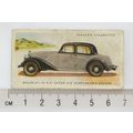 1937 Players Motor Cars 2nd series No. 50 Wolse...