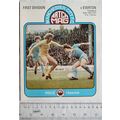 1977 programme Manchester City v. Everton