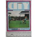 1977 programme Manchester City v. Wolverhampton...
