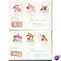 DDR Cover 1968 - SG E1141-E1146 - Orchids
