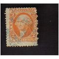 USA internal revenue 2c orange 1870s pmk ref86