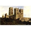 Colour Postcard - Durham Cathedral Valentine 9883