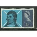 GB 1966 QE2 4d Robert Burns MM SG 685.(T214 )