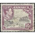 JAMAICA, Priestman's River Portland, violet 1938, 6d, #4