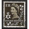 SG NI8: 4d. olive-sepia Northern Ireland Region...