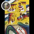 TOGO 2014 SHEET MNH CHAMPIONS FOOTBALL BRAZIL W...