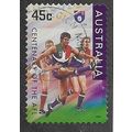 AUS 1996 45c(S/A) 'CENTENARY OF THE AFL' FINE U...