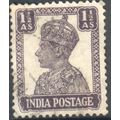 India 1940 - SG 269b - KGV1 1½a violet - used 3
