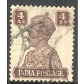 India 1940 - SG 273 - KGV1 4a brown - used 7