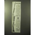 1964 Franchi Hunter Grade, Field Aristocrat Shotgun Ad