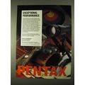 1994 Pentax Ad - HG Spotting Scope, UCF Binoculars