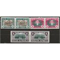South Africa 1939 Huguenot Set SG82-84 PAIRS Mo...