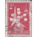 BELGIUM, World Exhibition Brussels, red 1957, 2...