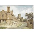 Chipping Campden Church and Alms Houses England...