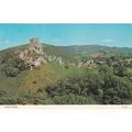 Corfe Castle Dorset Dennis Postcard 1986 posted...