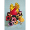 Easter Greetings Germany Postcard used VGC